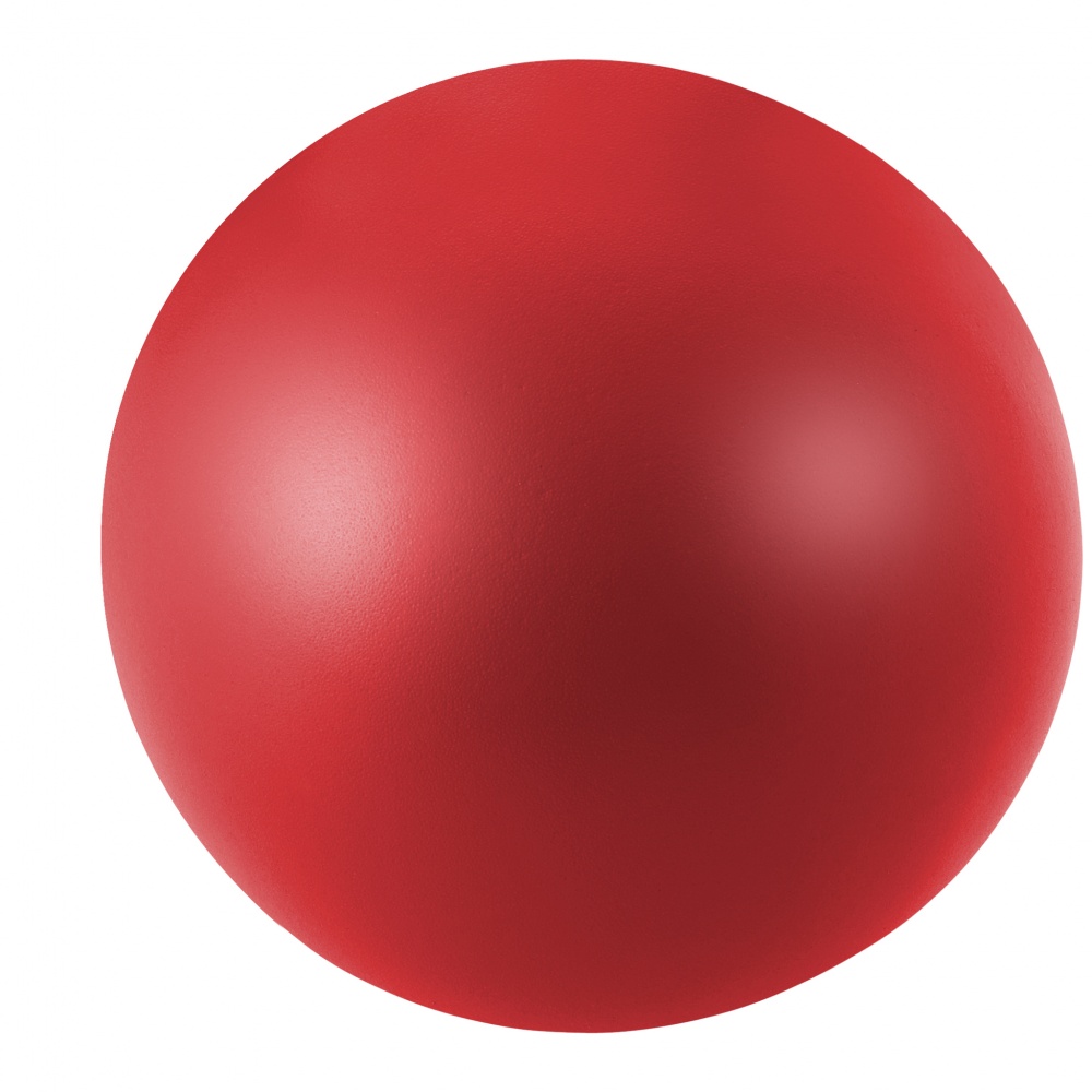 Logotrade reklaamkingituse foto: Cool ümmargune stressipall,  punane