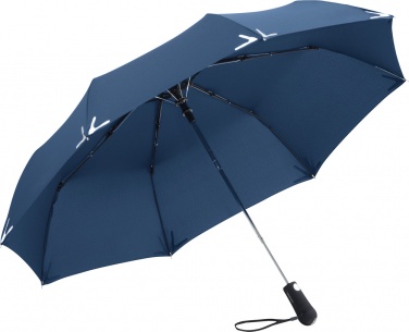 Logo trade meened foto: Helkuräärisega AC Safebrella® LED minivihmavari 5571, sinine