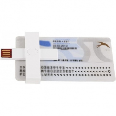 Logotrade firmakingid pilt: ID ID-kaardi lugeja, USB, blisterpakendis, valge