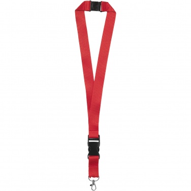 Logotrade Werbegeschenke das Foto: Yogi Lanyard mit Sicherheitsverschluss