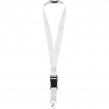 Yogi Lanyard mit Sicherheitsverschluss, Weiß