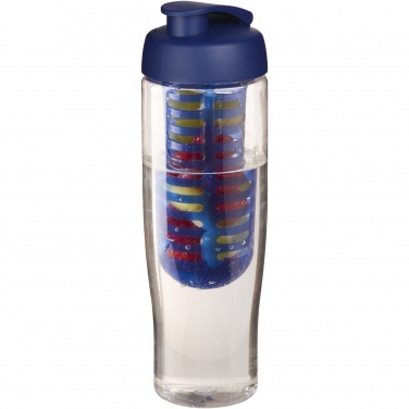 Logotrade Geschäftsgeschenke das Foto: H2O Active® Tempo 700 ml Sportflasche mit Klappdeckel und Infusor