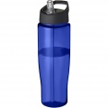 H2O Active® Tempo 700 ml Sportflasche mit Ausgussdeckel, Blau / Tiefschwarz