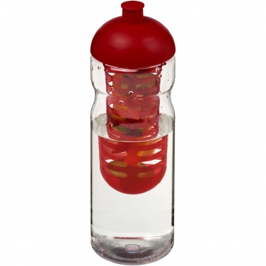 Logotrade Geschäftsgeschenke das Foto: H2O Active® Base 650 ml Sportflasche mit Stülpdeckel und Infusor