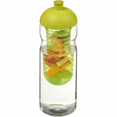 Logotrade Werbegeschenke das Foto: H2O Active® Base 650 ml Sportflasche mit Stülpdeckel und Infusor