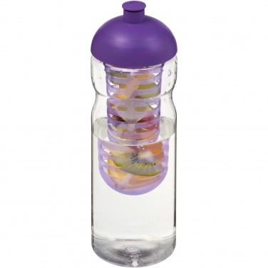 Logotrade Werbeartikel das Foto: H2O Active® Base 650 ml Sportflasche mit Stülpdeckel und Infusor