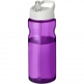 H2O Active® Base 650 ml Sportflasche mit Ausgussdeckel, Lila / Weiß