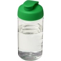 H2O Active® Bop 500 ml Sportflasche mit Klappdeckel, Transparent / Grün