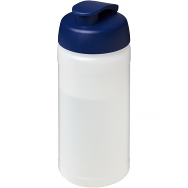 Logotrade Firmengeschenke das Foto: Baseline® Plus 500 ml Sportflasche mit Klappdeckel