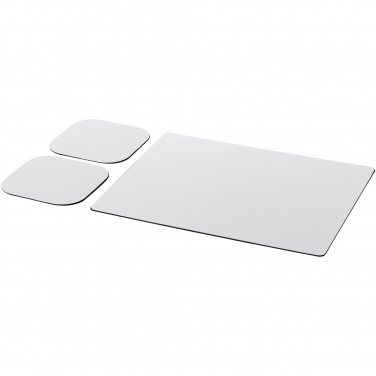 Logotrade Werbegeschenke das Foto: Brite-Mat® Mousepad- und Untersetzer-Set 3