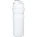 Baseline® Plus 650 ml Sportflasche mit Klappdeckel, Weiß