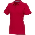 Beryl Poloshirt aus Bio-Recyclingmaterial für Damen, Rot