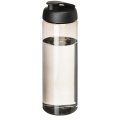 H2O Active® Vibe 850 ml Sportflasche mit Klappdeckel, Anthrazit / Tiefschwarz