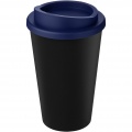 Americano® Eco 350 ml recycelter Becher, Einfarbig schwarz / blau