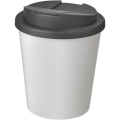 Americano® Espresso 250 ml Isolierbecher mit auslaufsicherem Schraubverschluss, Weiß / Grau