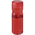 H2O Active® Eco Base 650 ml Sportflasche mit Drehdeckel, Rot / Rot