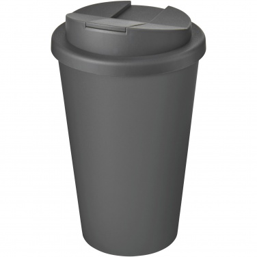 Logotrade Firmengeschenke das Foto: Americano® Eco 350 ml recycelter Becher mit auslaufsicherem Deckel