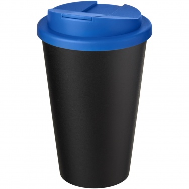 Logotrade Werbeartikel das Foto: Americano® Eco 350 ml recycelter Becher mit auslaufsicherem Deckel