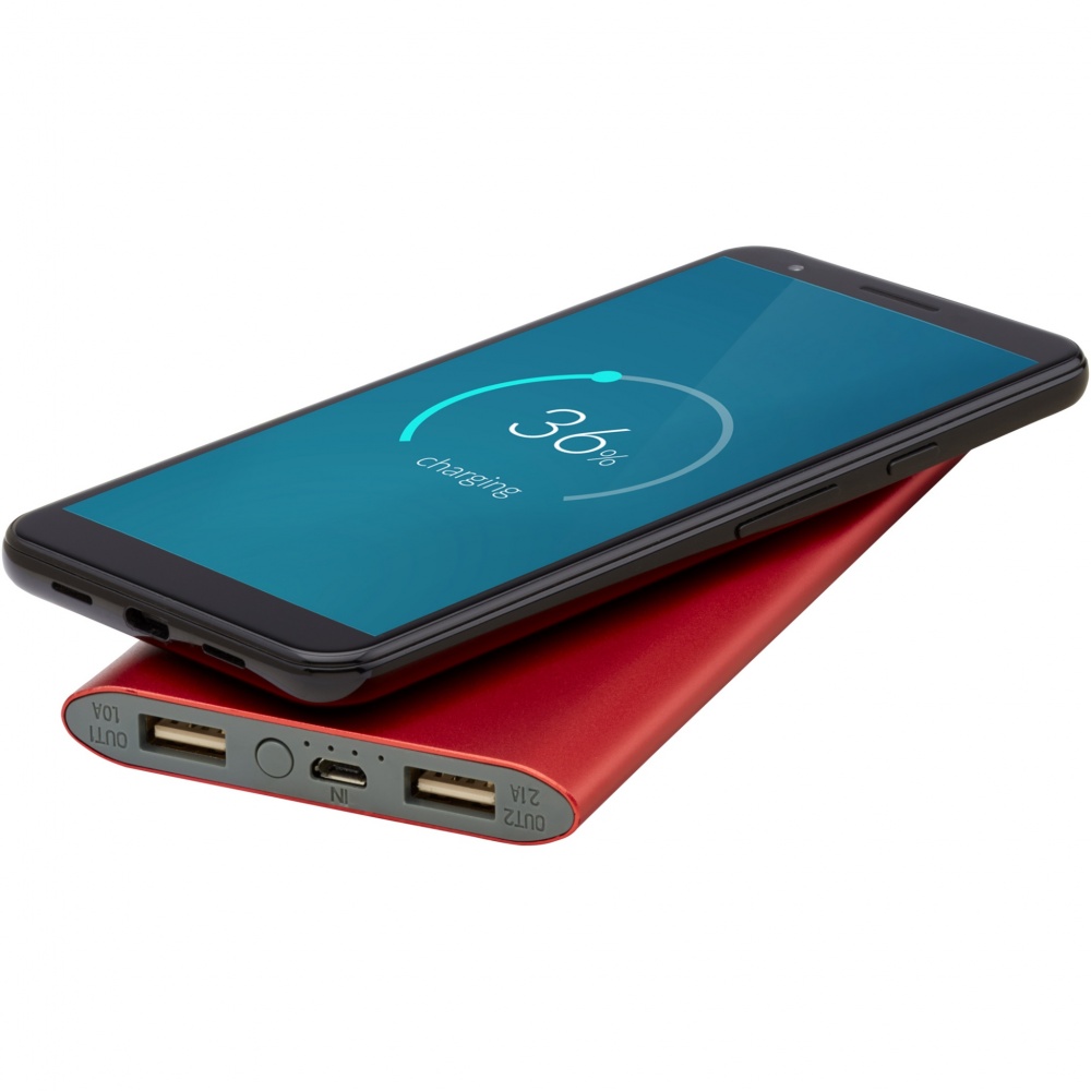 Logotrade Werbegeschenke das Foto: Juice 8000 mAh kabellose Powerbank