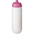 HydroFlex™ 750 ml Squeezy Sportflasche, Magenta / Weiß