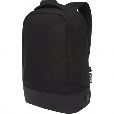 Logotrade werbemittel das Foto: Cover Diebstahlsicherer GRS RPET Rucksack 18L