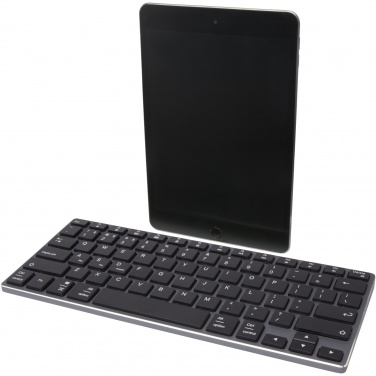 Logotrade Werbeartikel das Foto: Hybrid Bluetooth Tastatur – QWERTY