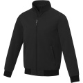 Keefe leichte Bomberjacke - Unisex, Durchgehend schwarz