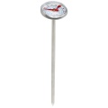 Met Grill-Thermometer, Silber