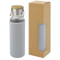 Thor 660 ml Glasflasche mit Neoprenhülle, Grau