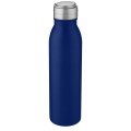 Harper 700 ml Sportflasche aus Edelstahl mit Metallschlaufe, Mittelblau