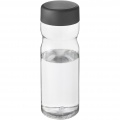 H2O Active® Base Tritan™ 650-ml-Sportflasche mit Drehdeckel, Transparent klar / Grau