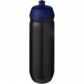 HydroFlex™ 750 ml Squeezy Sportflasche, Blau / Tiefschwarz