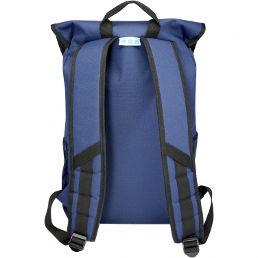 Logotrade Geschäftsgeschenke das Foto: REPREVE® Our Ocean™ 15" GRS RPET Laptoprucksack 19L