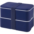 MIYO Doppel-Lunchbox, Blau / Blau / Blau