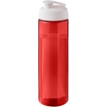 H2O Active® Eco Vibe 850 ml Sportflasche mit Klappdeckel, Rot / Weiß