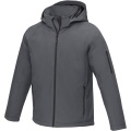 Notus wattierte Softshell Herrenjacke, Sturmgrau