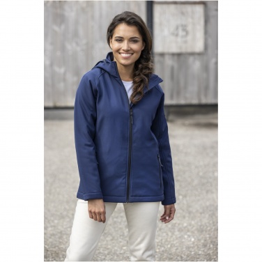 Logotrade werbemittel das Foto: Notus wattierte Softshell Damenjacke