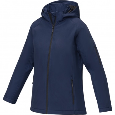 Logotrade Werbeartikel das Foto: Notus wattierte Softshell Damenjacke