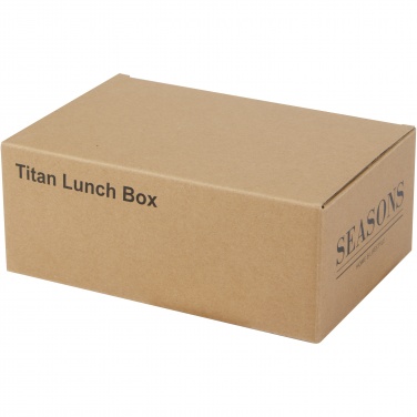 : Titan Lunchbox aus recyceltem Edelstahl