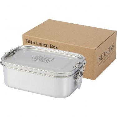 : Titan Lunchbox aus recyceltem Edelstahl