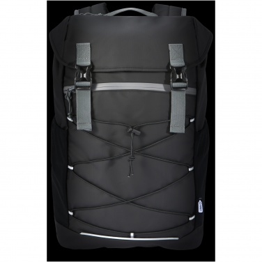 Logotrade Logogeschenke das Foto: Aqua 15,6" GRS recycelter wasserabweisender Laptop-Rucksack 23 L