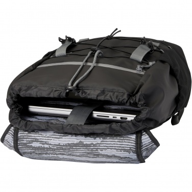 Logotrade werbemittel das Foto: Aqua 15,6" GRS recycelter wasserabweisender Laptop-Rucksack 23 L