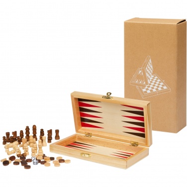 : Mugo 3-in-1 Spieleset aus Holz