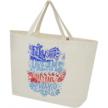 Logotrade Werbeartikel das Foto: Cannes 200 g/m² Shopper Tragetasche aus recyceltem Material 10L