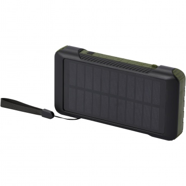 : Soldy 10.000 mAh Solardynamo-Powerbank aus recyceltem GRS Kunststoff 