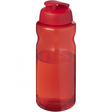 Logotrade Firmengeschenke das Foto: H2O Active® Eco Big Base 1L Sportflasche mit Klappdeckel 