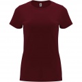 Capri T-Shirt für Damen, Granat