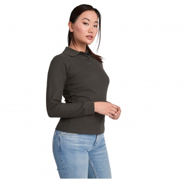 : Estrella Langarm Poloshirt für Damen