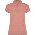 Star Poloshirt für Damen, Ton Orange