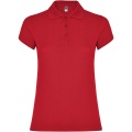 Star Poloshirt für Damen, Rot